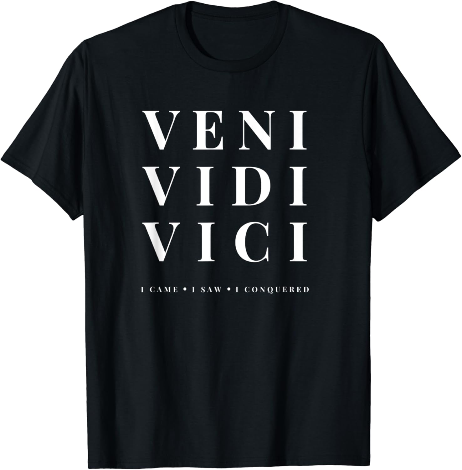 Veni Vidi Vici TShirt Amazon.co.uk Fashion
